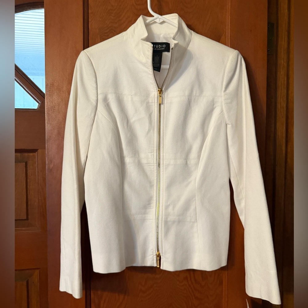 Liz Claiborne Women's White Blazer